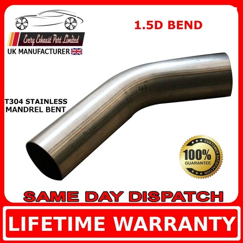 Exhaust mandrel bend - 2.5, inch