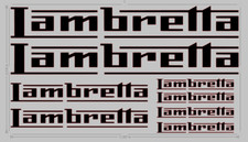 8 x lambretta scooter bike