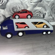 Little Tikes Big Car Carrier transporter x3 Race Cars