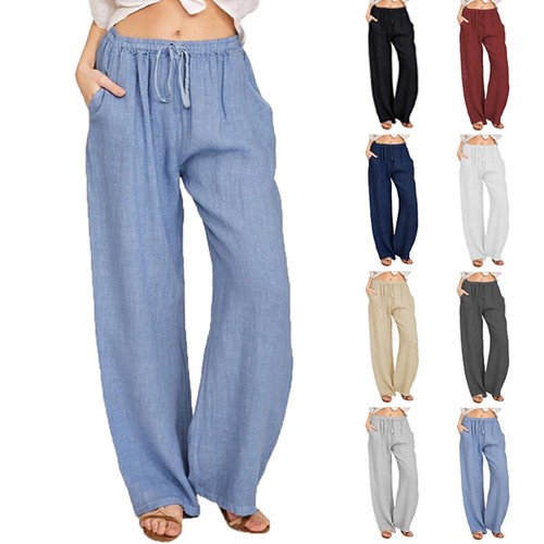 Ladies womens plain palazzo - womens,