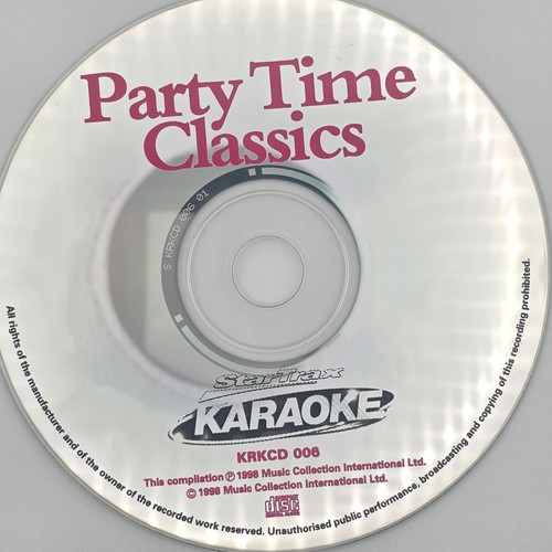 Startrax karaoke party time - startrax,