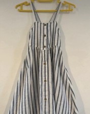 Next Girls Strippy Dress Age 7