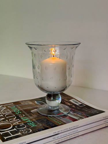 Beautiful hand blown art glass - hand,