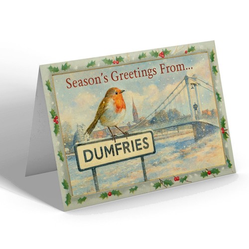 Christmas card dumfries - dumfries,