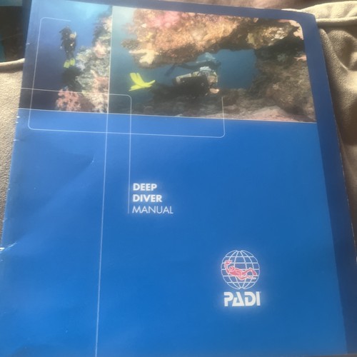Padi deep diver speciality - deep,