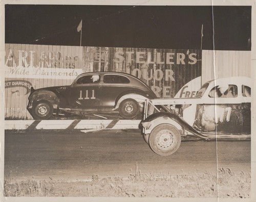 Stock car crash - stock,