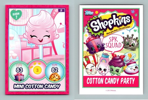 Mini cotton candy shopkins - cotton, #39