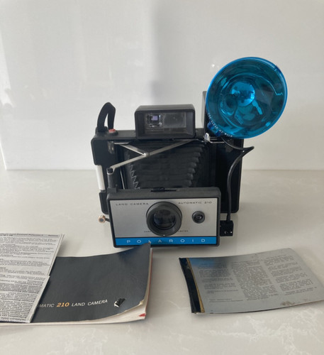 Vintage polaroid 210 - vintage, land