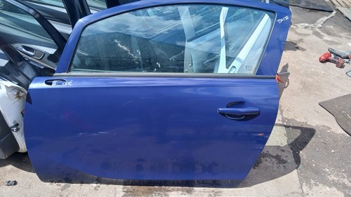 Corsa door blue passenger - corsa, e