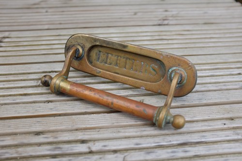 Vintage salvaged brass