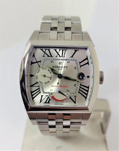 New mens steel perrelet - new,