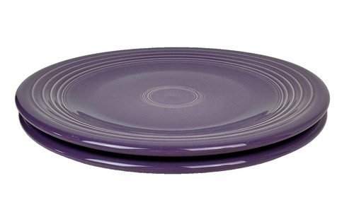 Fiestaware lilac charger - fiestaware,