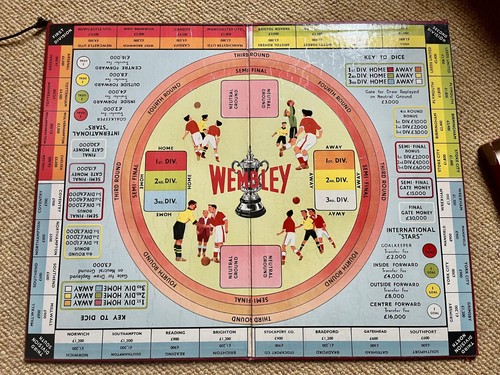 Wembley 1950 board game - 1950's,