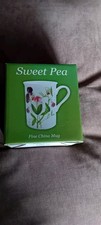 The Summer Garden Collection Fine China Mug Sweet Pea