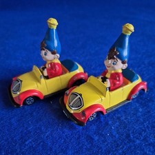 NODDY CARS WITH NODDY DRIVER VINTAGE ERTL ENID BLYTON DIE-CAST NODDY CAR 1985