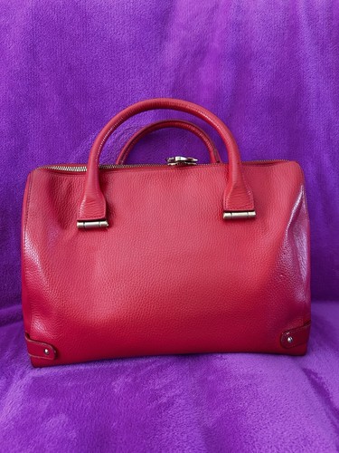 Bennett red pebbled leather - bennett,