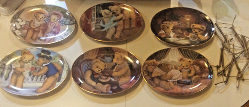 Set franklin mint - 6, oval