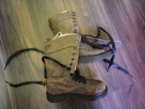 Martens fold over leather - ,