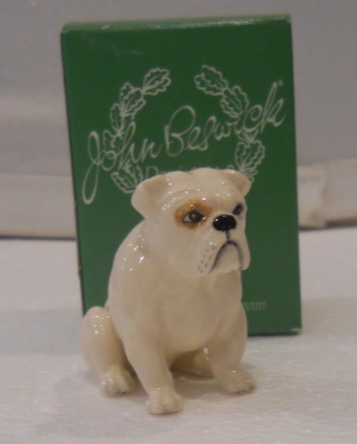 John beswick bulldog - beswick, sitting