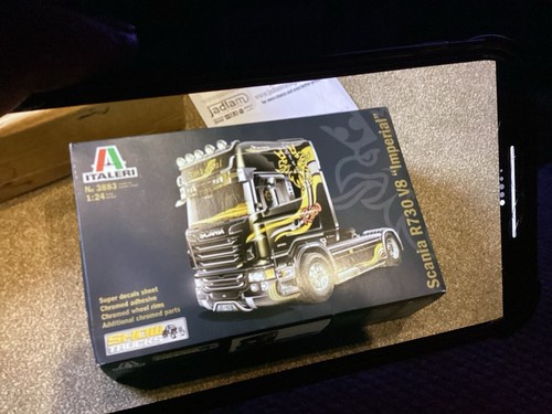Italeri 3883 scania - 3883, v8