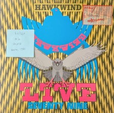 Hawkwind Live 79 Vinyl Record