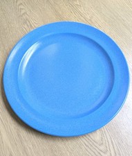 Next Interior dinner plates 10" metallic blue finish superb condition 