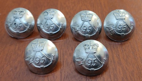 95th rifles regiment buttons - 6,