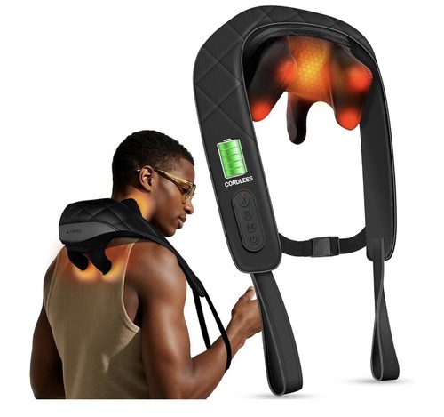 Cordless neck massager - neck, with