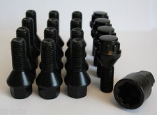 12 X M12 X 1.5 30MM BLACK