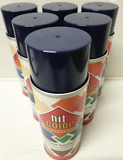 Job Lot 6 x Chagall Blue Gloss Spray Paint 400ml 320079 Hit Color German