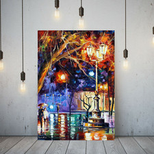 Leonid Afremov WINTER RAIN