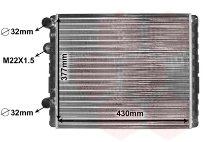 Radiator engine cooling fits - cooling,