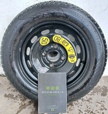 FORD FIESTA 14" STEEL SPARE WHEEL COMPLETE WITH CONTINENTAL TYRE MK7 MK7.5 