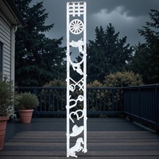 Vintage Cast Iron Porch Column