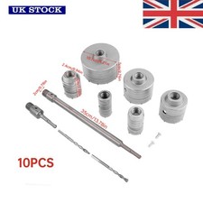 10x Set Alloy TCT Core Drill Bits 35-300mm Masonary Concrete Hole Cutter UK SHIP