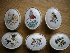 6 x Szeiler Studio Pottery Spill Vase Humidifier With Bird Design