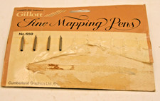 4 X Gillott 659 Fine Mapping