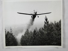 Crop Spraying Piper Plane Hurn Forest Hampshire UK 1971 VTG Press Photo