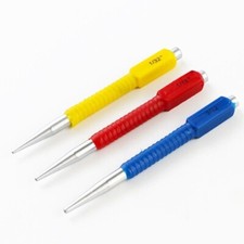 3pc Colour Coded Nail Punch