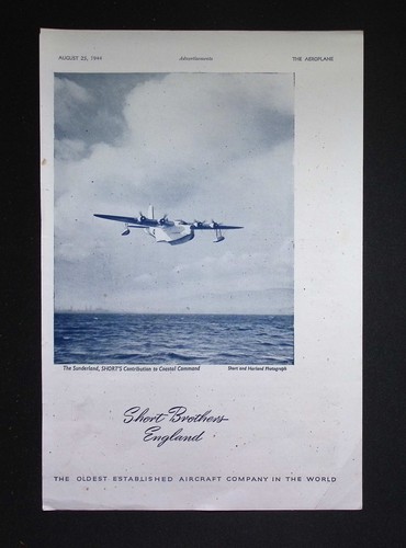Original 1944 advert short - original,