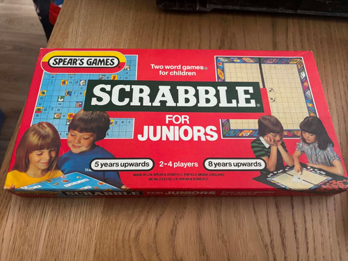 Scrabble for juniors board - juniors,