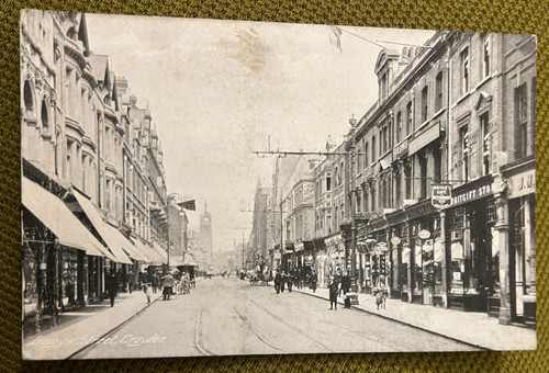 Antique postcard croydon - antique,