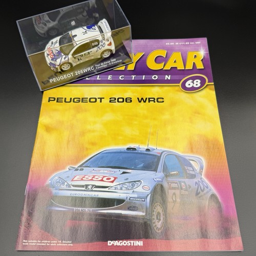 Deagostini rally car - rally, #68