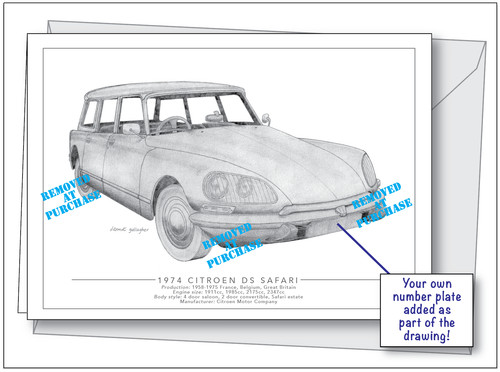 Citroen safari personalised - safari,