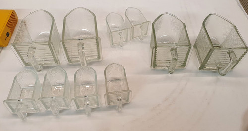 Glass drawers kitchen storage - drawers,