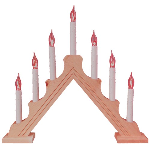 70800 wooden christmas - wooden, candle