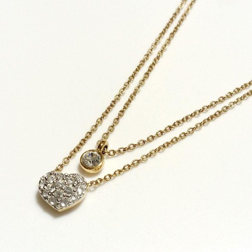 Mint swarovski heart gold - heart,