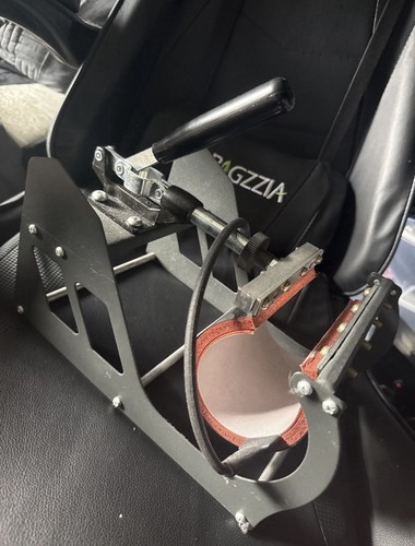 Heat press attachment for - press, cup