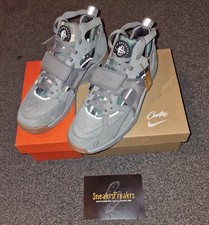 Nike x Corteiz Air Huarache Gully Grey  UK 9.5 ✅ AVAILABLE ✅ FAST P&P