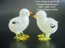 Miniature Glass Chicken 2